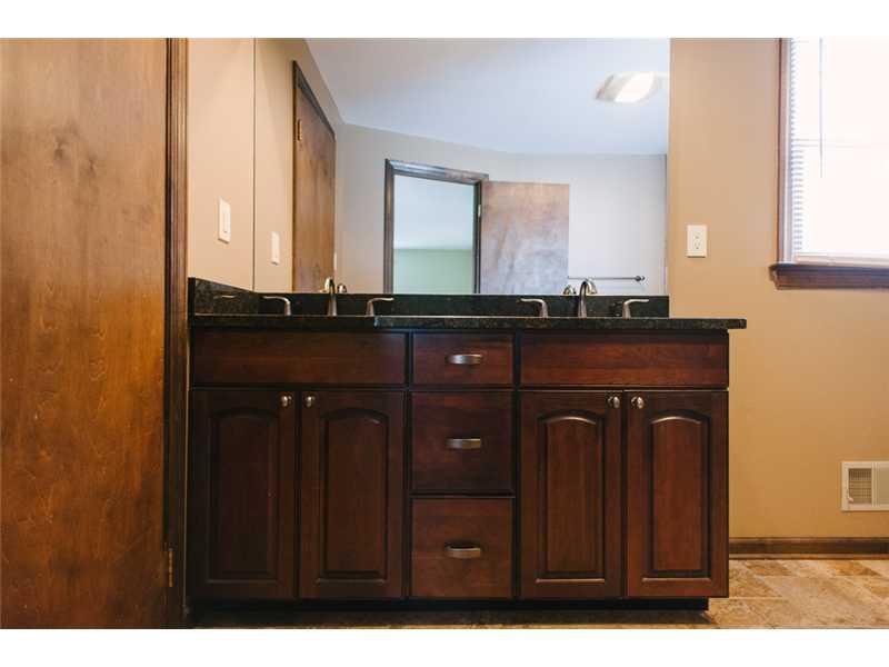 111 Thomas Road Canonsburg, PA 15317 - Photo 16 of 25 Master Bath/Spa. Beautiful cabinets and double bowl sinks.