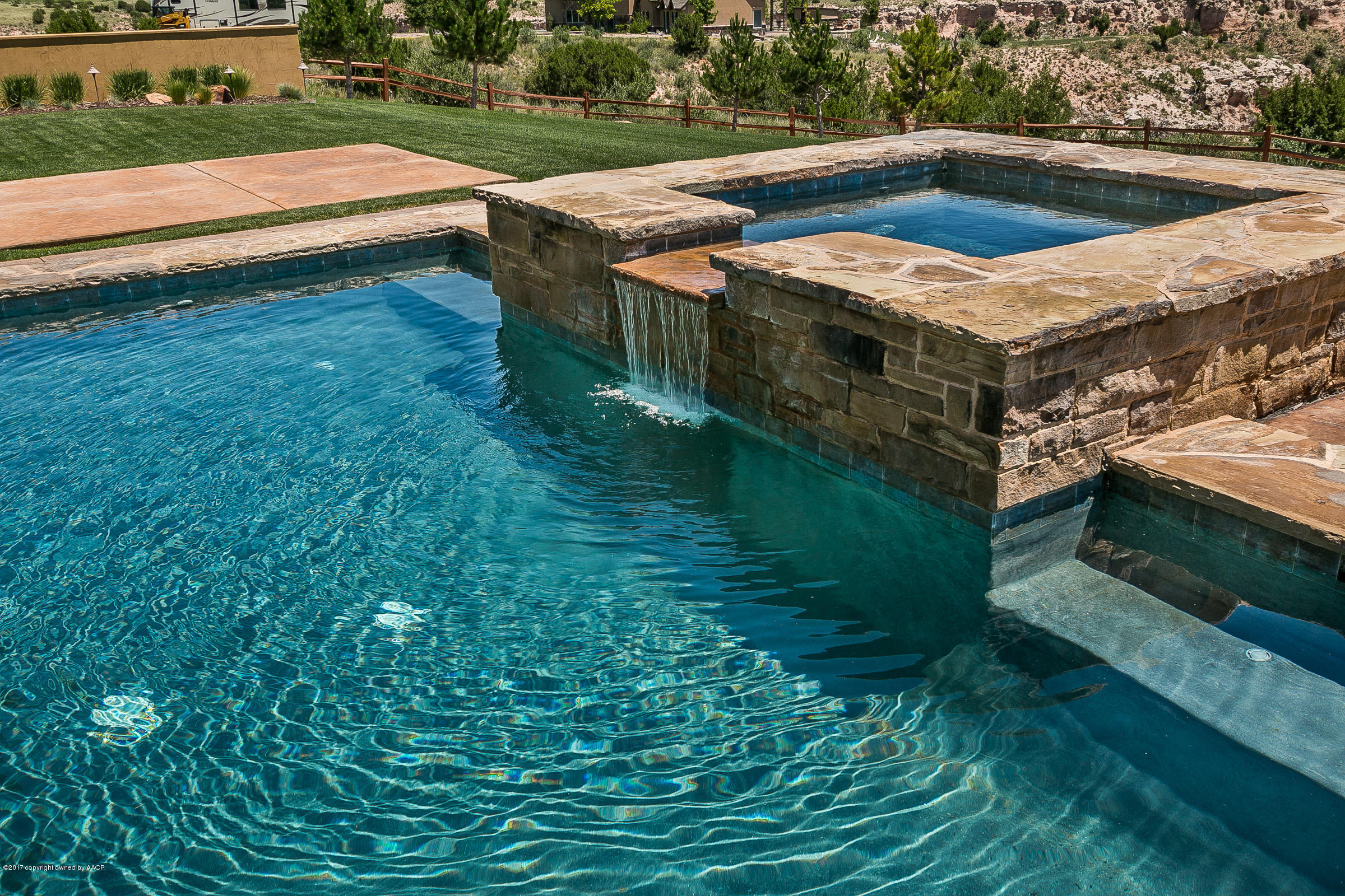 7851 East Lake View Road Amarillo, TX 79118 - Photo 43 of 57 Waterfall