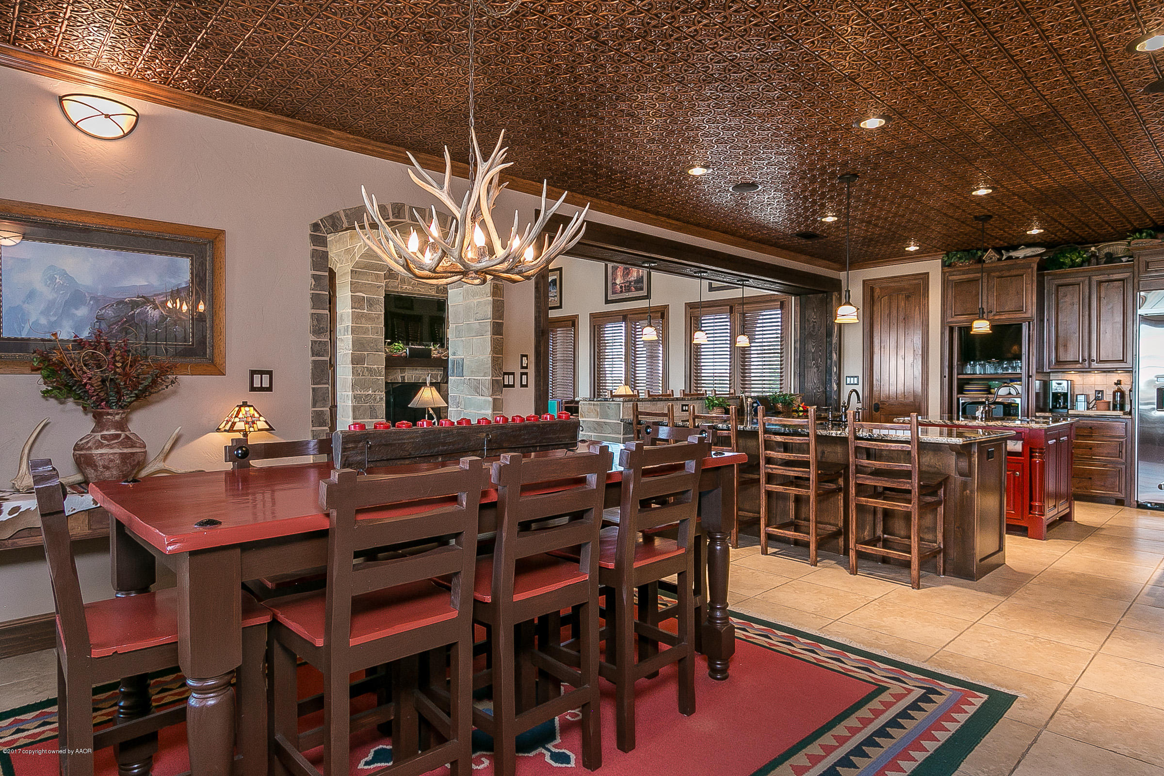 7851 East Lake View Road Amarillo, TX 79118 - Photo 10 of 57 Dining Room and Kitchen