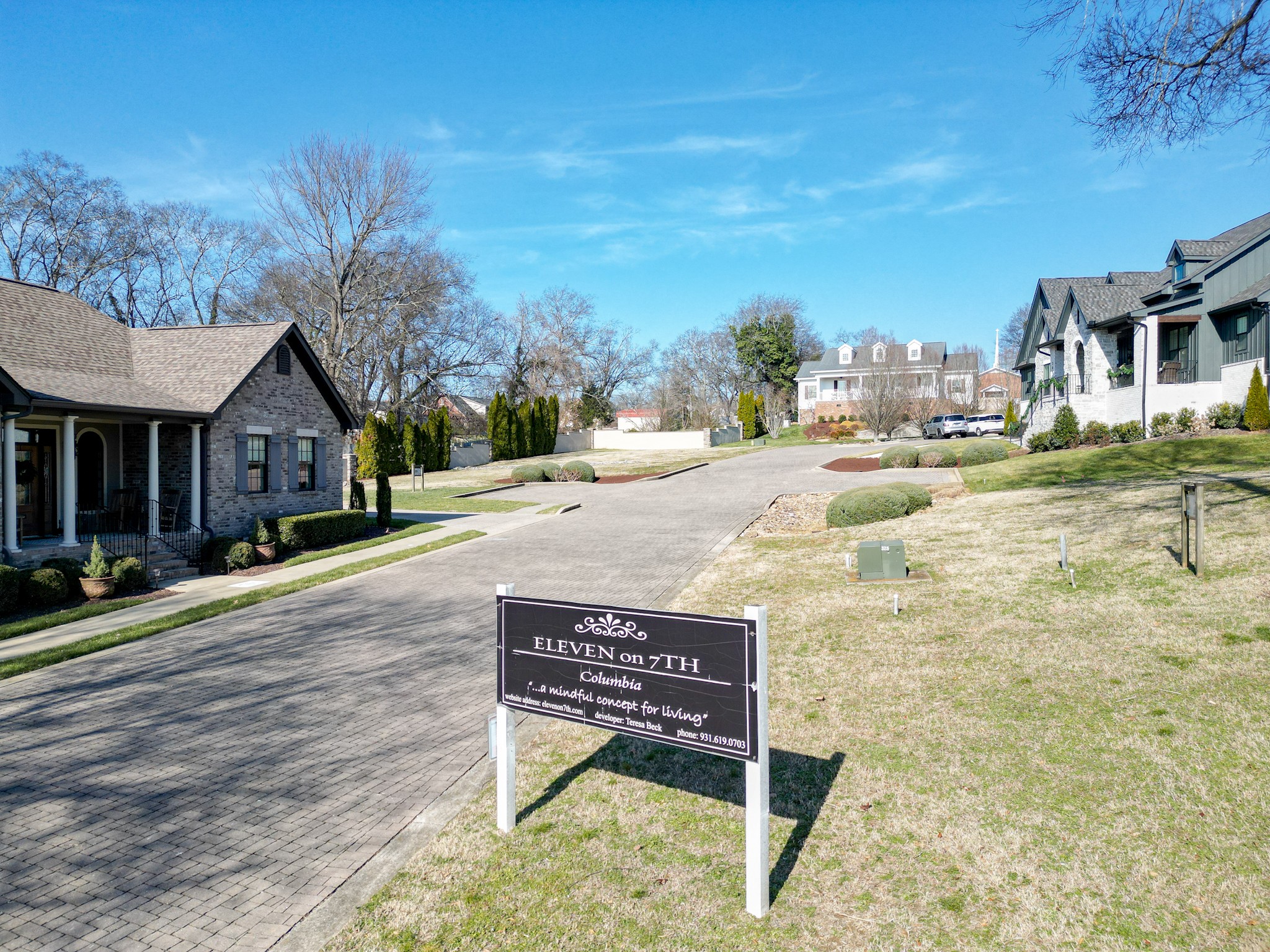 705 Halcyon Way Columbia, TN 38401 - Photo 12 of 16 a view of a house with backyard and trees