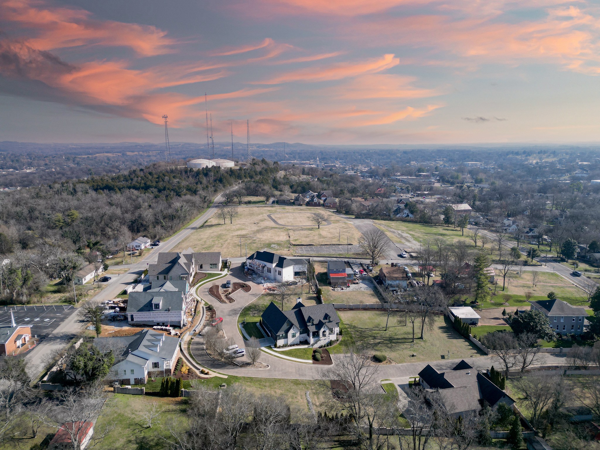 705 Halcyon Way Columbia, TN 38401 - Photo 15 of 16 an aerial view of a house with a garden