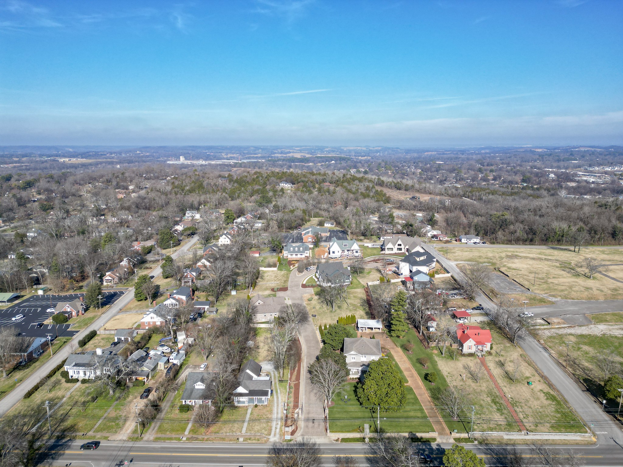 705 Halcyon Way Columbia, TN 38401 - Photo 8 of 16 an aerial view of residential houses with outdoor space