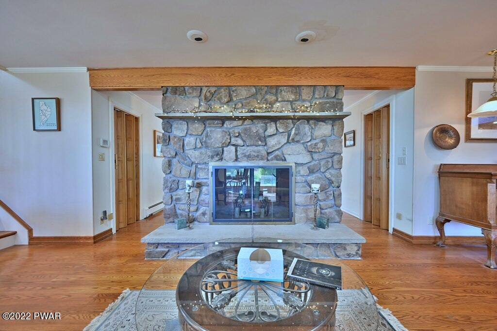 537 Torrey Road Honesdale, PA 18431 - Photo 17 of 79 Gorgeous Stone Fireplace - See Thru