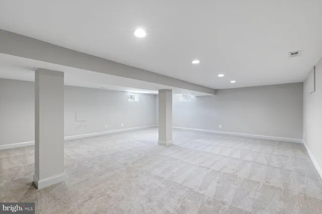 a view of empty room