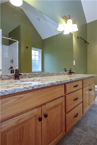 95 Brummitt Road Castalian Springs, TN 37031 - Photo 8 of 16 Masster bath with granite countertops.