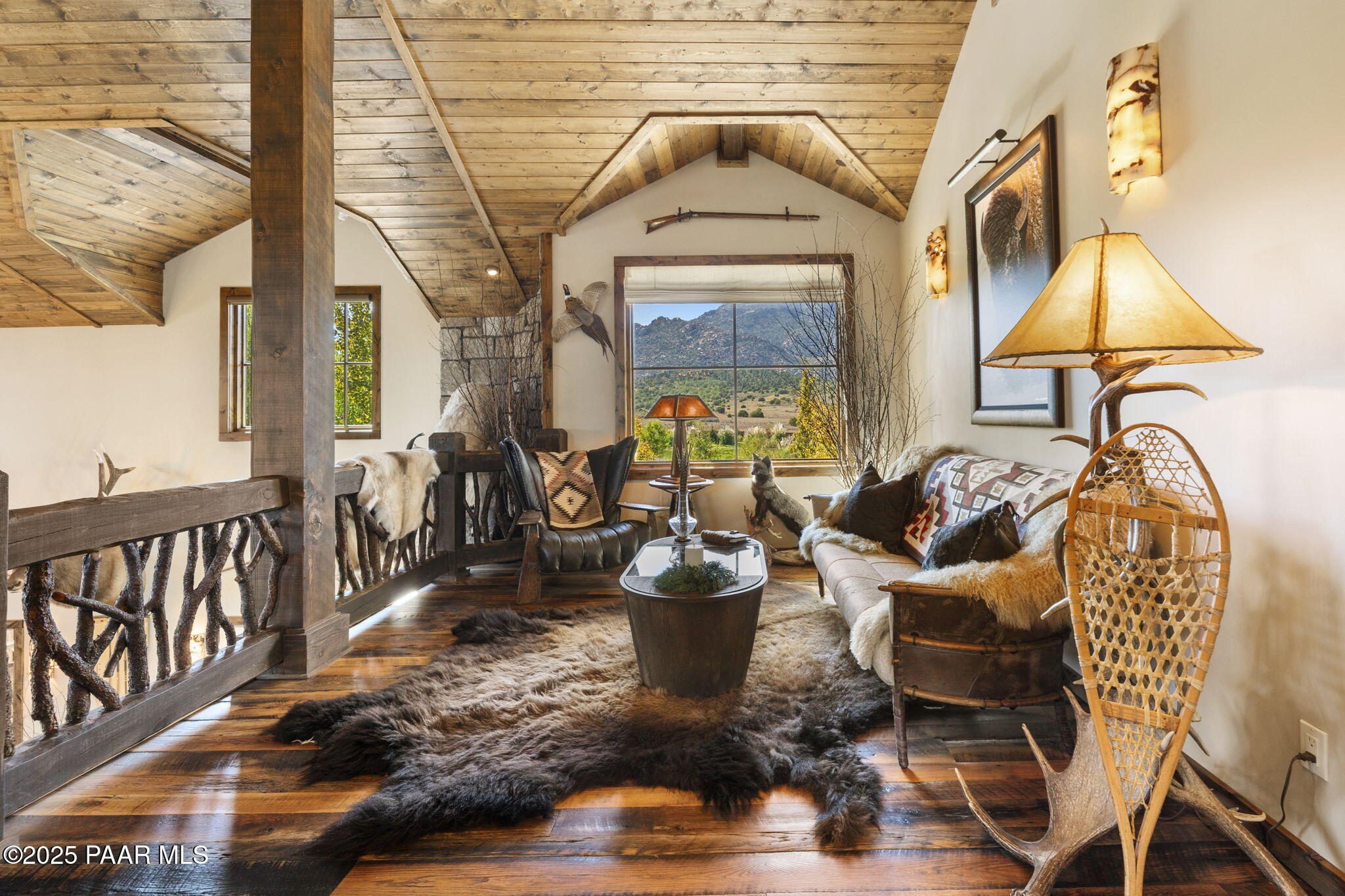 7520 North Williamson Valley Road Prescott, AZ 86305 - Photo 24 of 57 a view of a dining room with furniture window and outside view