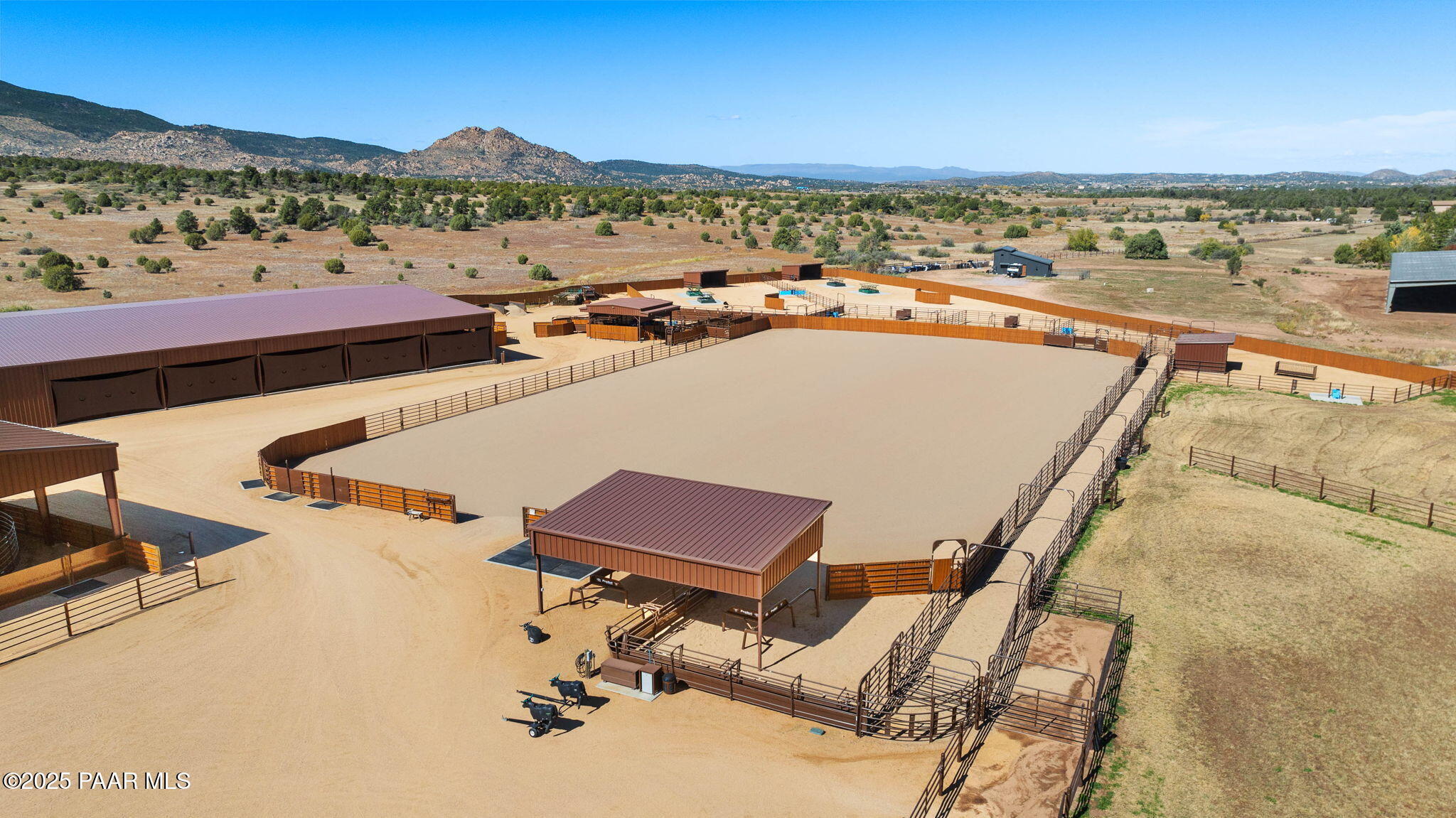 7520 North Williamson Valley Road Prescott, AZ 86305 - Photo 52 of 57 an aerial view of a city