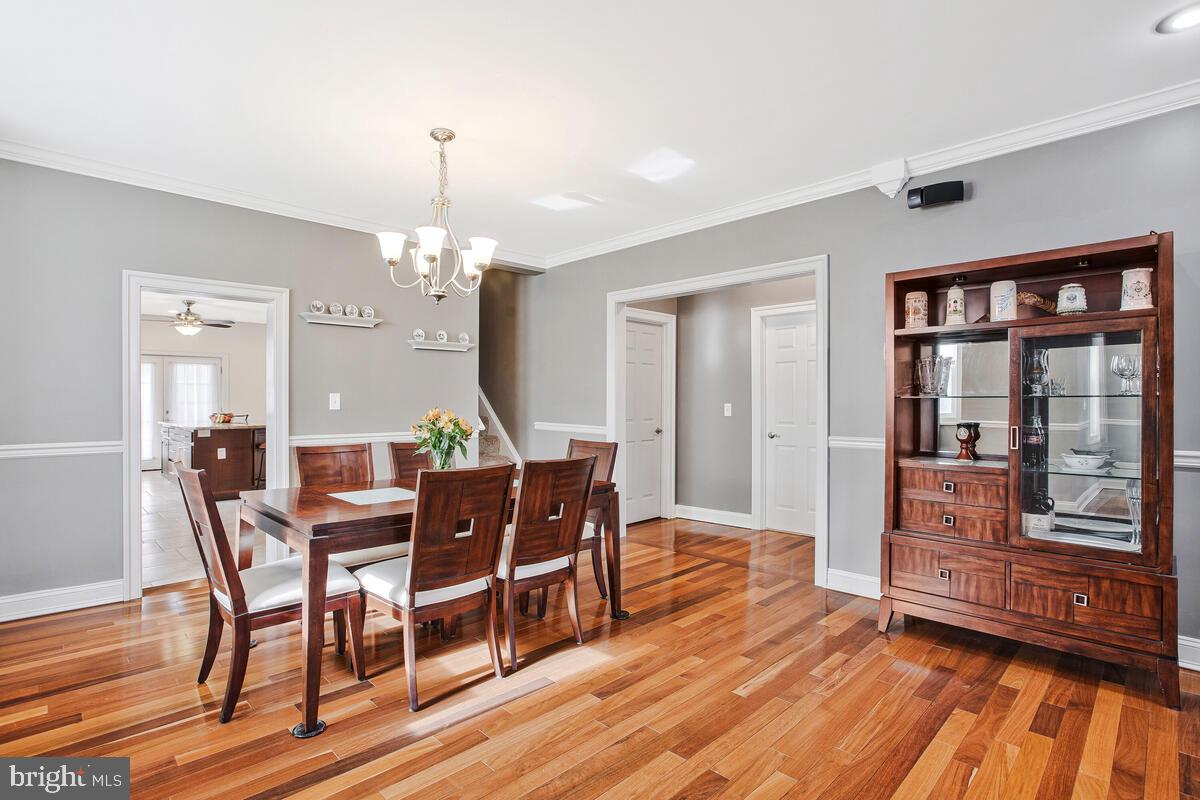 201 Charles Road Linthicum Heights, MD 21090 - Photo 10 of 50 a view of a dining room with furniture window and wooden floor