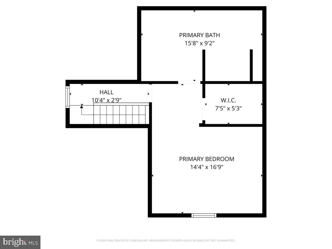 201 Charles Road Linthicum Heights, MD 21090 - Photo 49 of 50 Upper level Floorplan