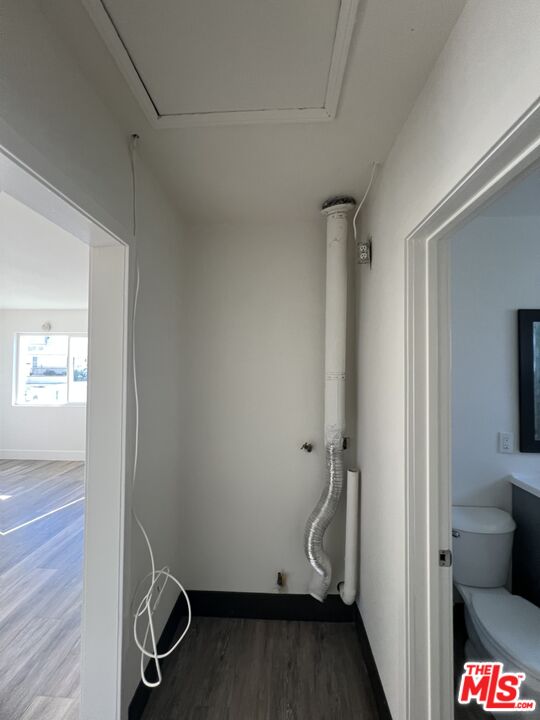 3239 139th Street, Unit A Hawthorne, CA 90250 - Photo 8 of 9 a bathroom with a sink and a shower