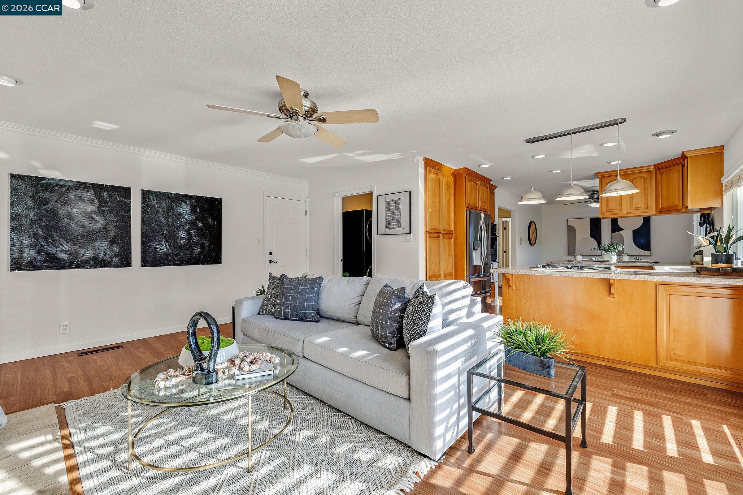 9597 Davona Drive San Ramon, CA 94583 - Photo 5 of 38 a living room with furniture and a large window