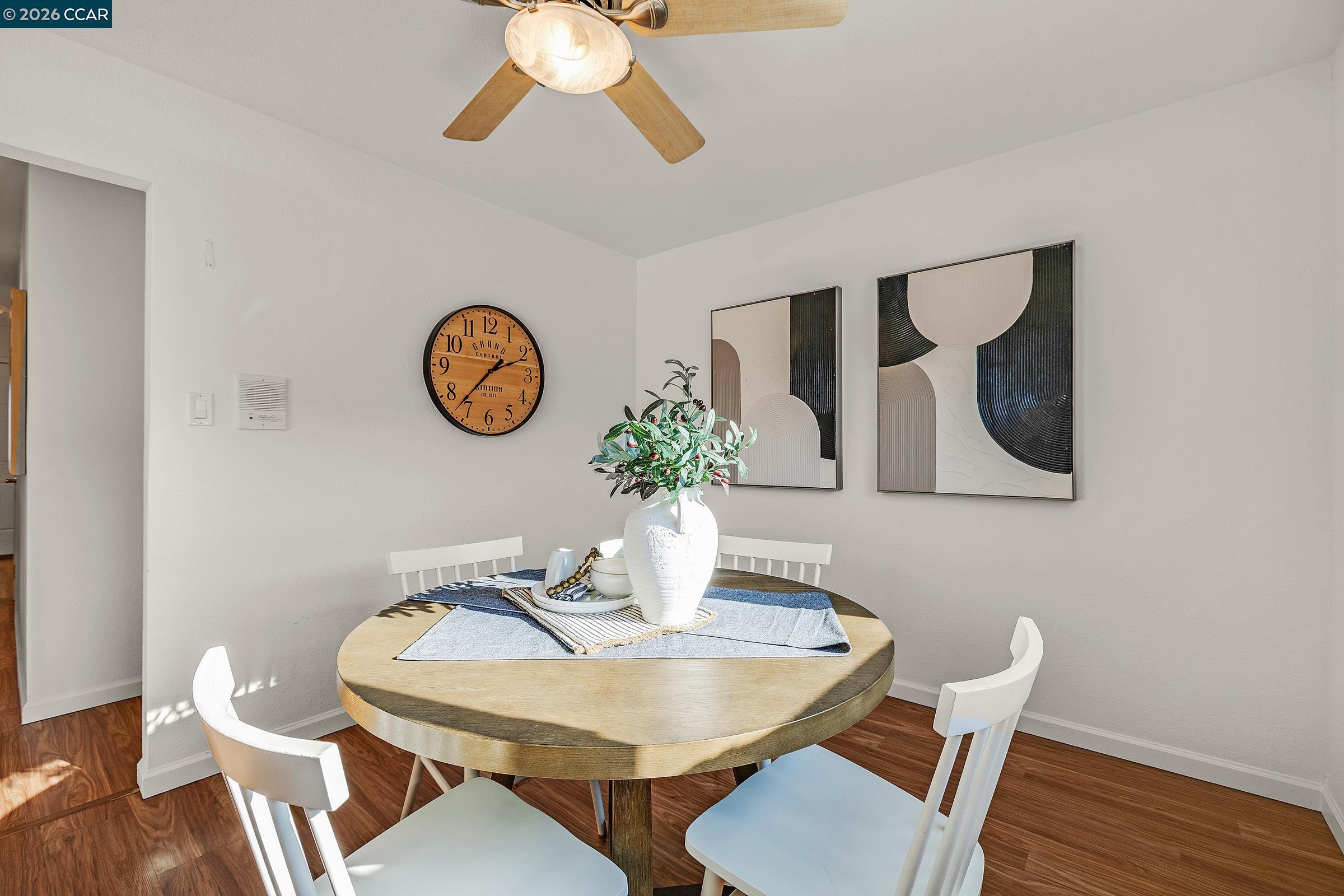 9597 Davona Drive San Ramon, CA 94583 - Photo 8 of 38 a dining room with furniture and wooden floor