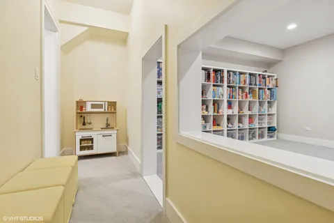 a bathroom with a sink a shower and a mirror