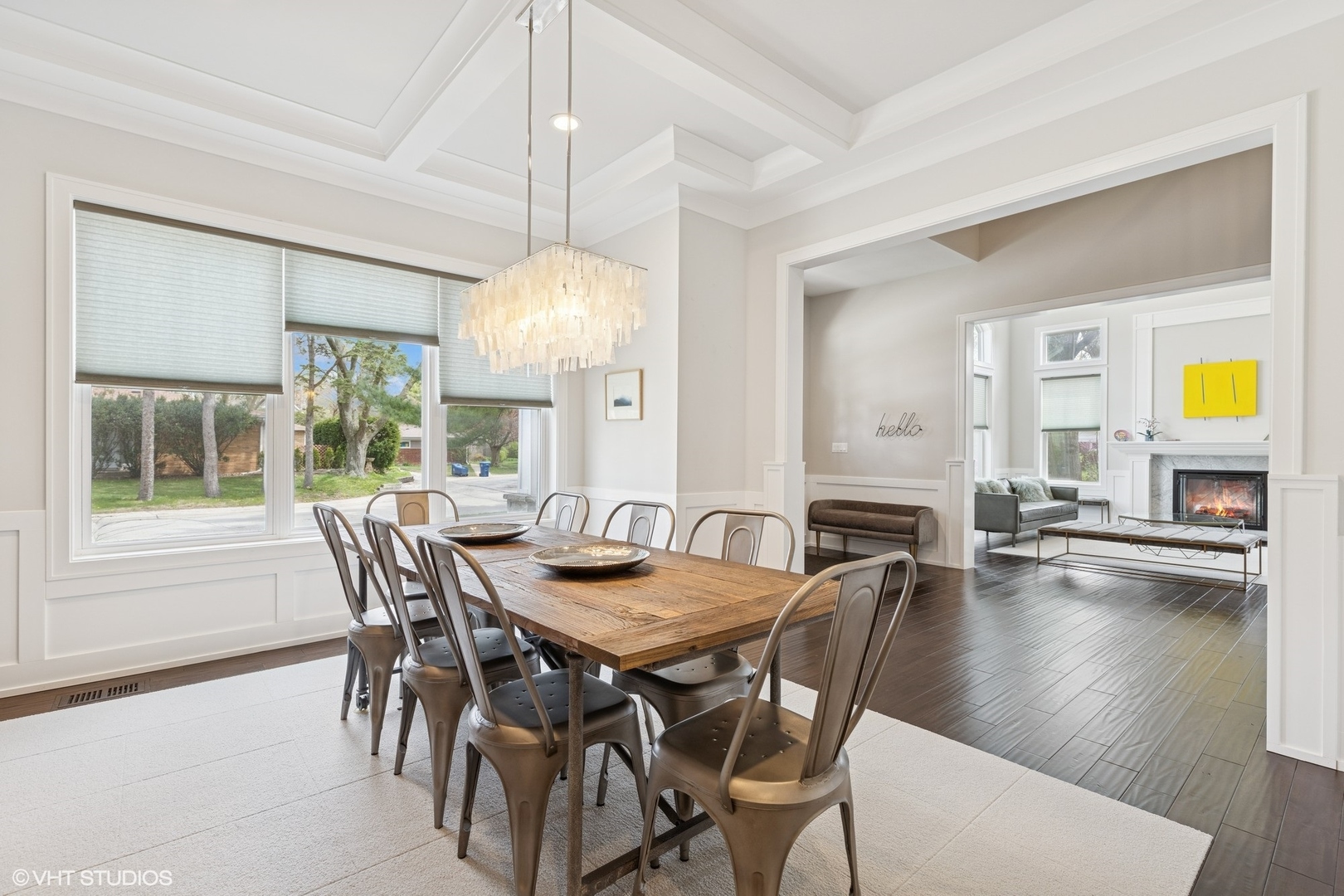 2131 Parkview Court Wilmette, IL 60091 - Photo 8 of 54 a view of a dining room with furniture window and wooden floor