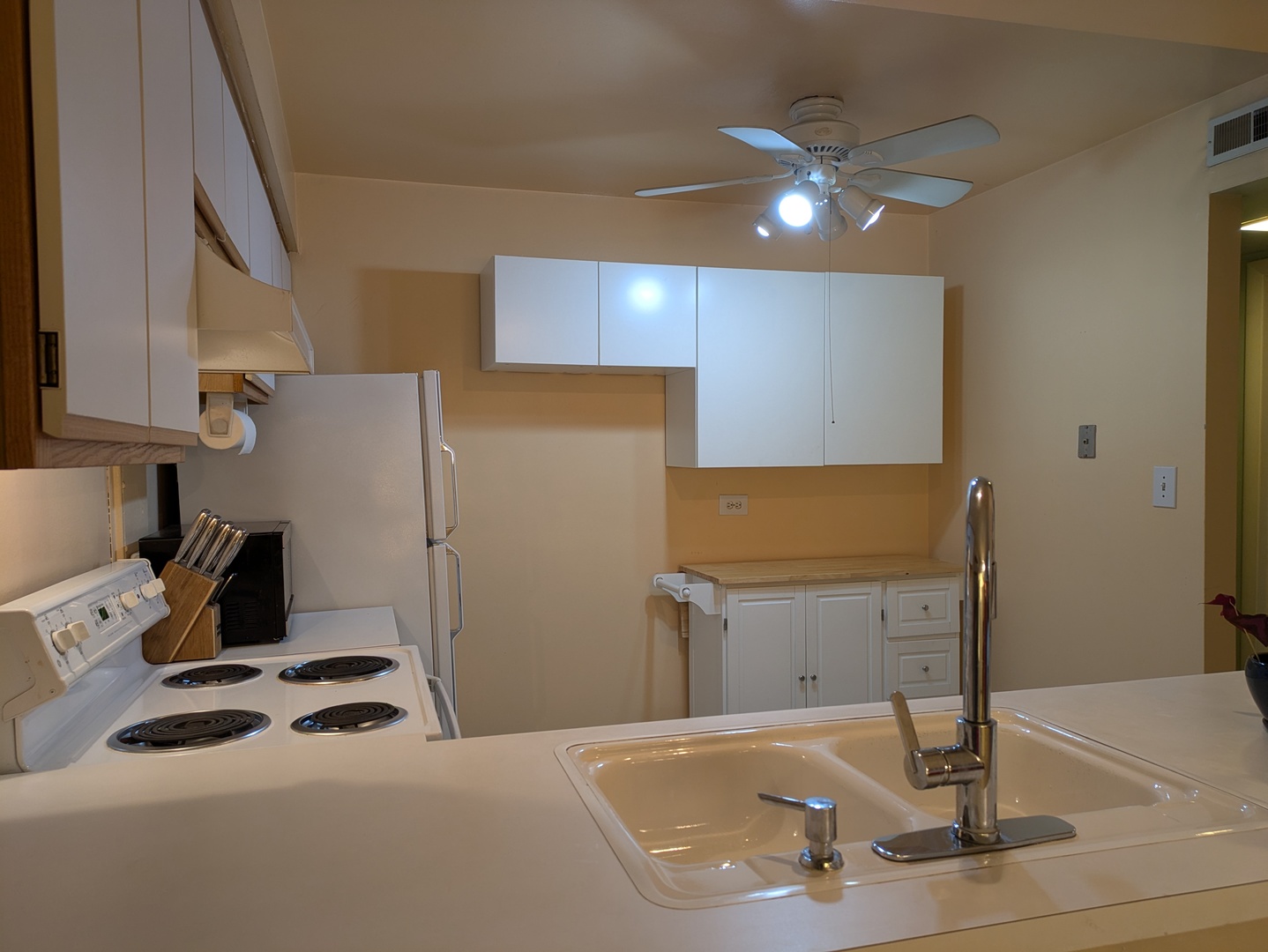 1808 Plum Grove Road, Unit 1D Rolling Meadows, IL 60008 - Photo 3 of 10 a bathroom with a sink and a mirror