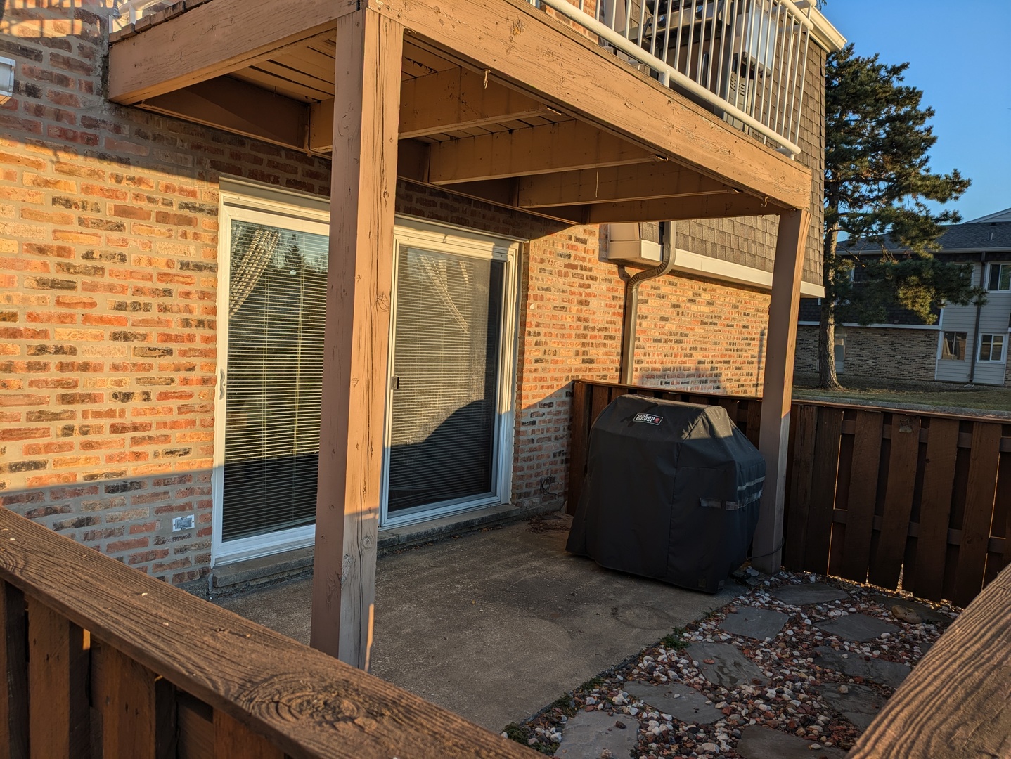 1808 Plum Grove Road, Unit 1D Rolling Meadows, IL 60008 - Photo 10 of 10 a view of balcony with a potted plant