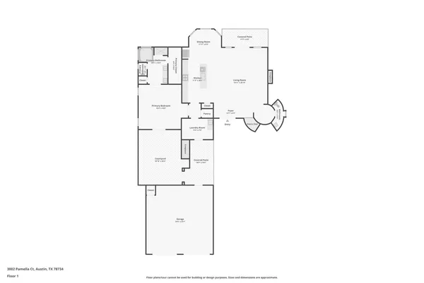a picture of a floor plan