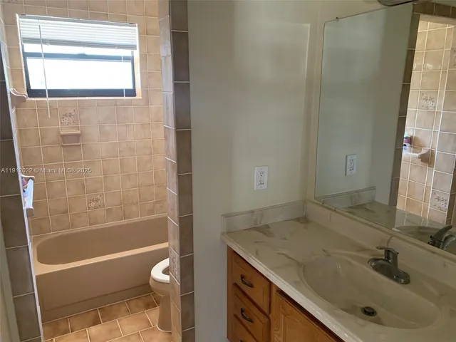 an empty room with closet