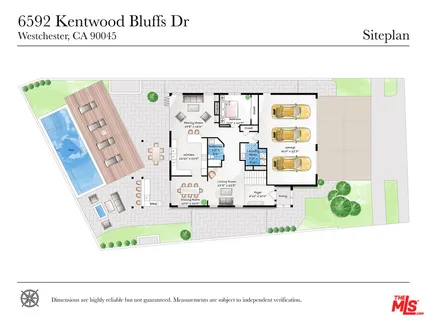 $3,195,000 | 6592 Kentwood Bluffs Drive, Los Angeles, CA 90045