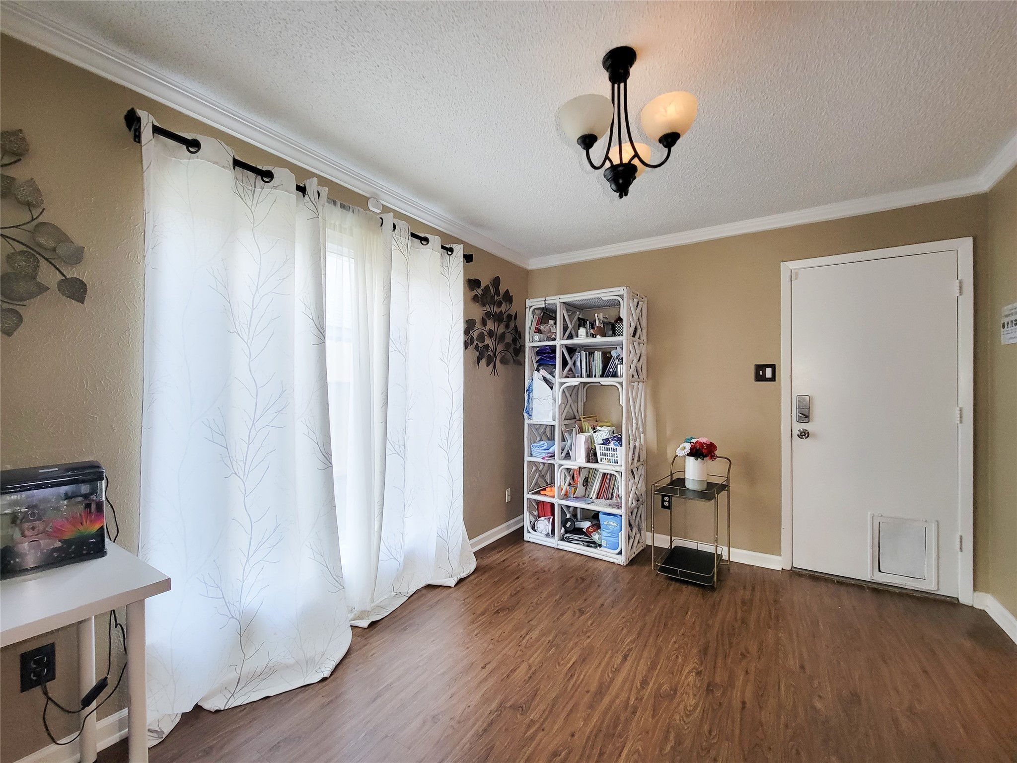 5414 Sweetwind Lane Spring, TX 77373 - Photo 21 of 30 a view of a hardwood floor and workspace