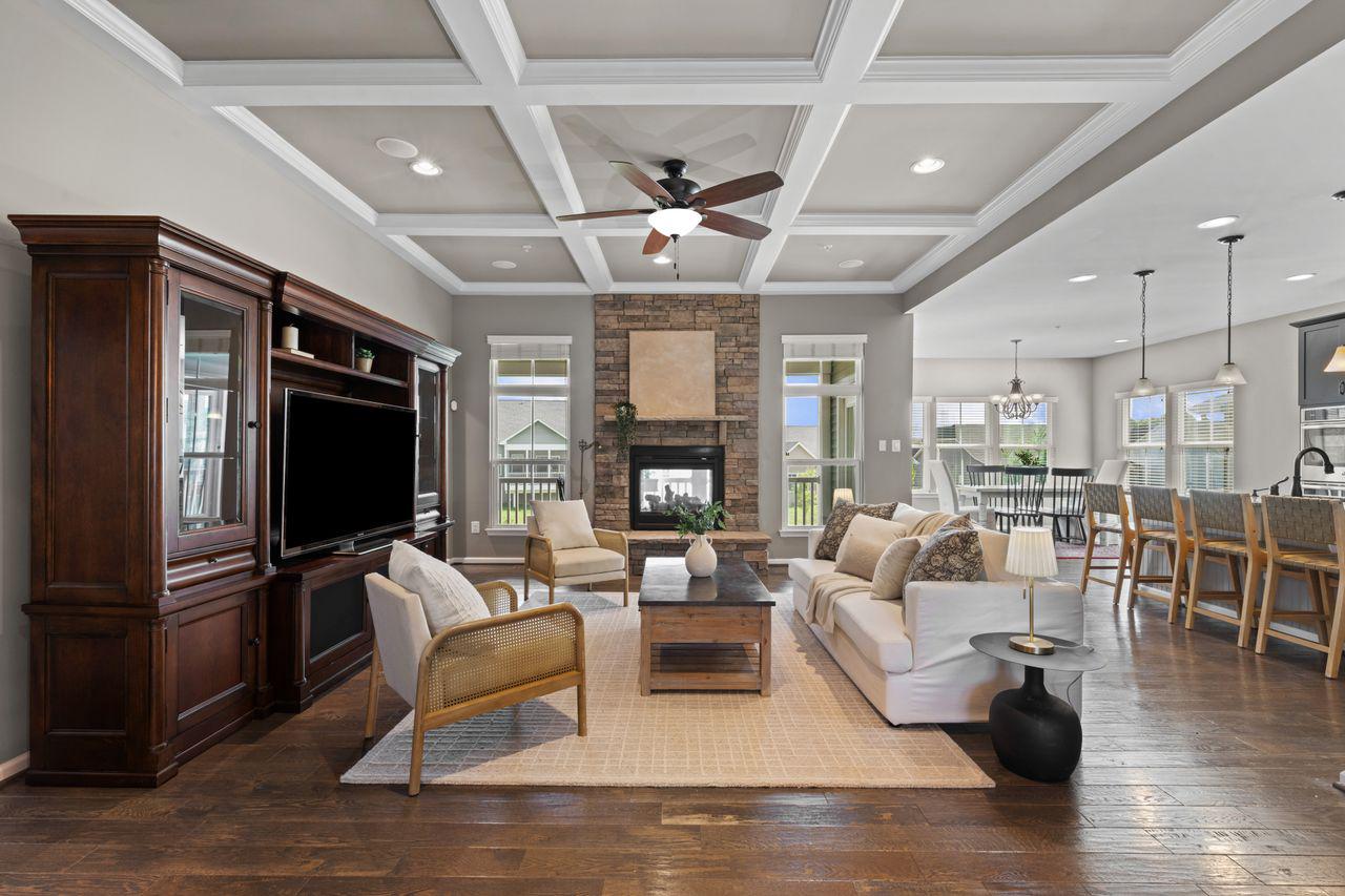 3026 Sunny Ridge Drive Odenton, MD 21113 - Photo 6 of 49 Elegant living space with gas fireplace