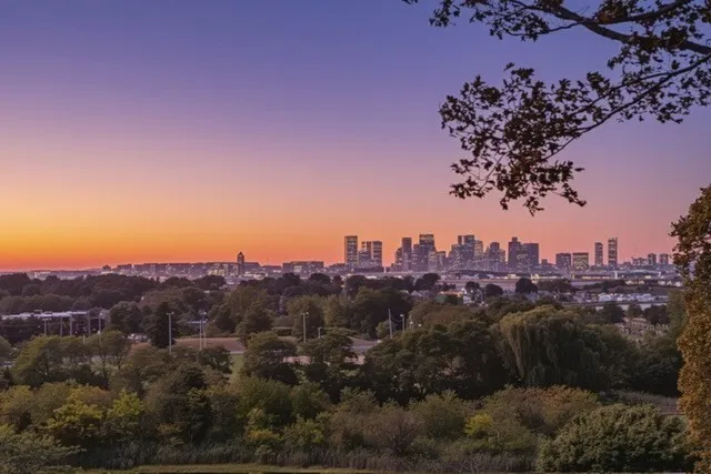 a black and white photo of a painting