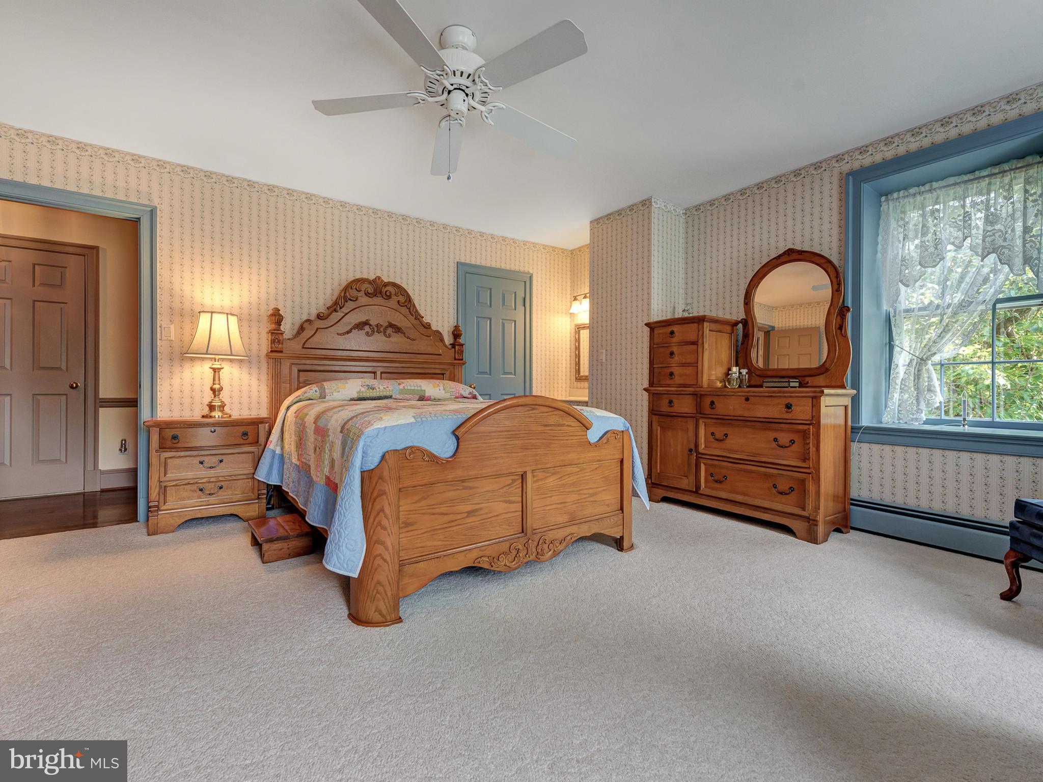 8707 Mapleville Road Boonsboro, MD 21713 - Photo 17 of 30 Bedroom with views over parklike lawns