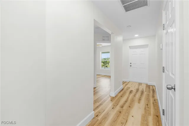 a view of wooden floor