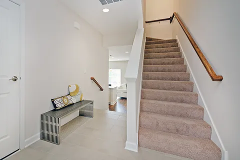 a view of entryway and hall