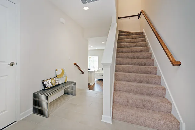 a view of entryway and hall