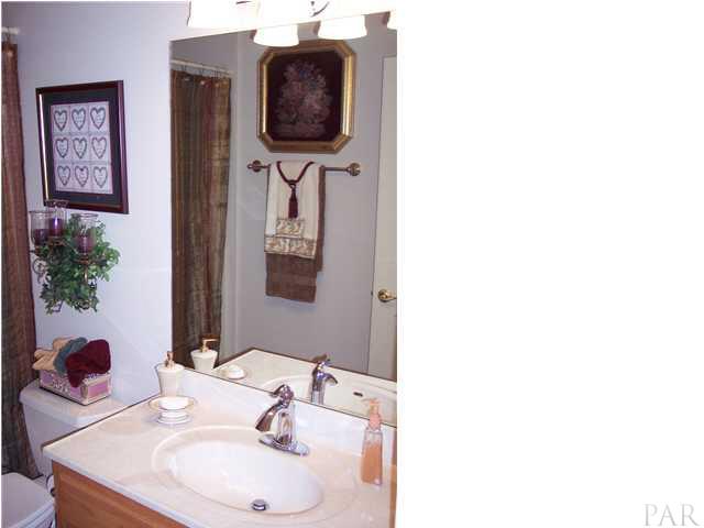 5037 Roland Road Pace, FL 32571 - Photo 15 of 24 Additional bathroom #2. Cultured marble countertops.