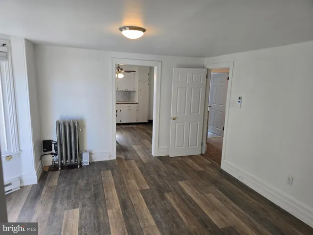wooden floor in a room