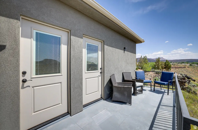 217 West Terrace Circle Toquerville, UT 84774 - Photo 12 of 25 View of balcony