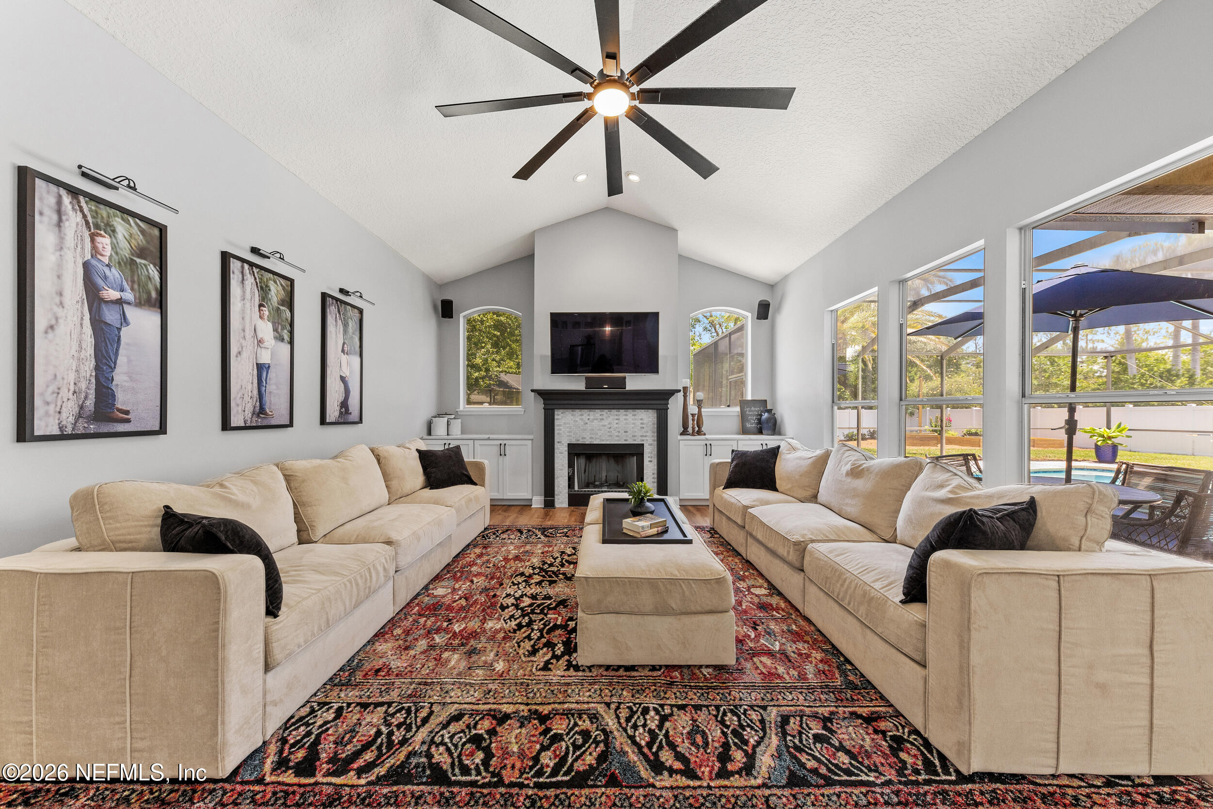 604 Gopher Court St. Johns, FL 32259 - Photo 4 of 73 Inviting Living Room w Vaulted Ceiling