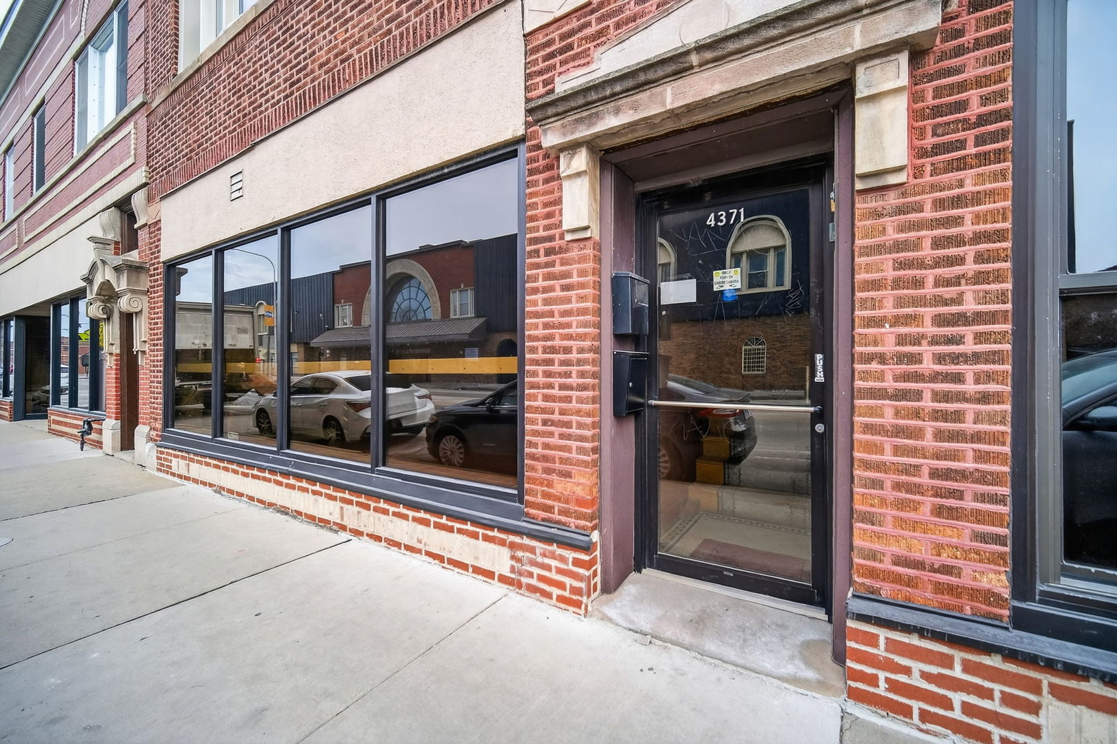 4369 North Elston Avenue Chicago, IL 60641 - Photo 22 of 43 a view of a glass door of the house