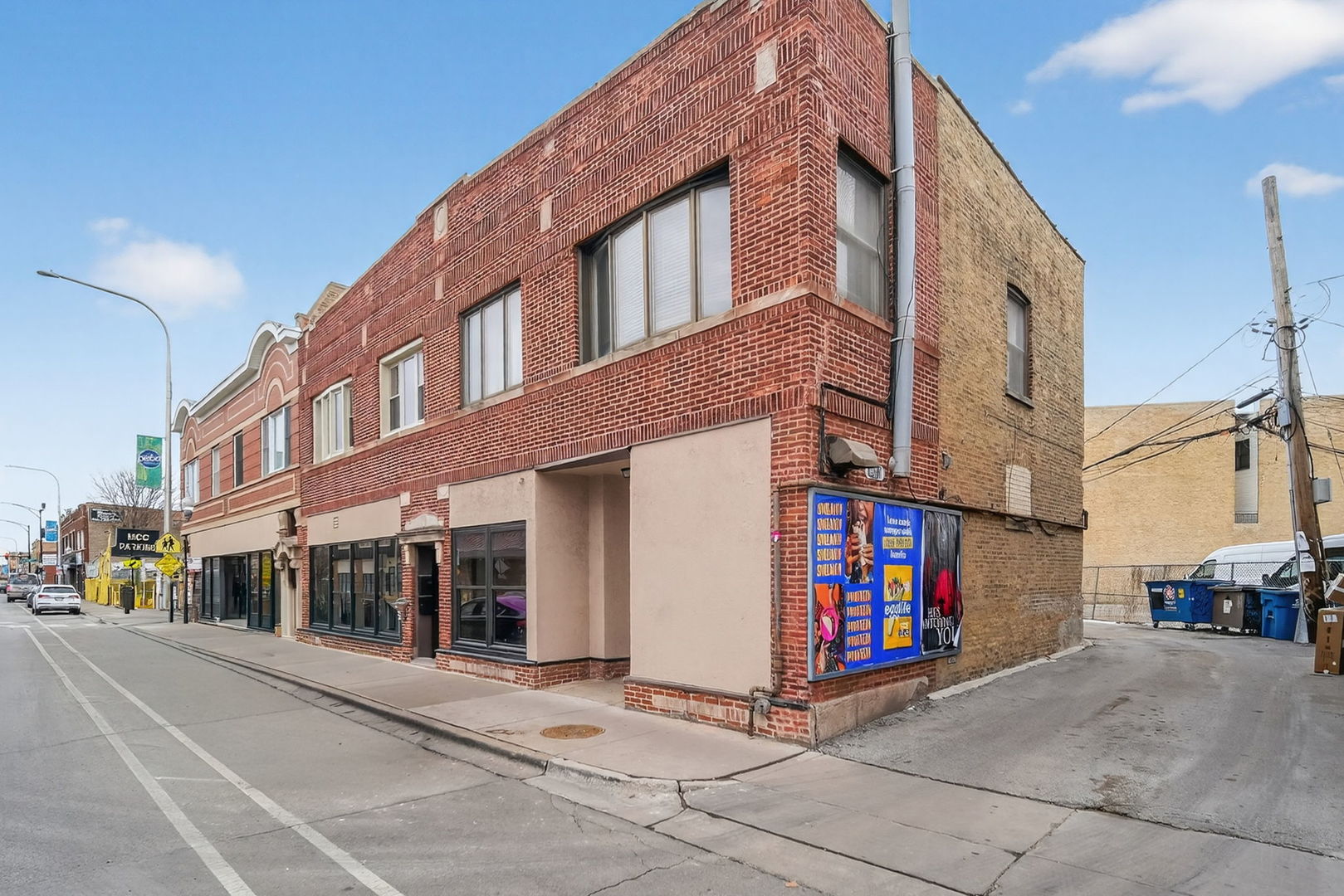 4369 North Elston Avenue Chicago, IL 60641 - Photo 3 of 43 a view of a building with retail shops