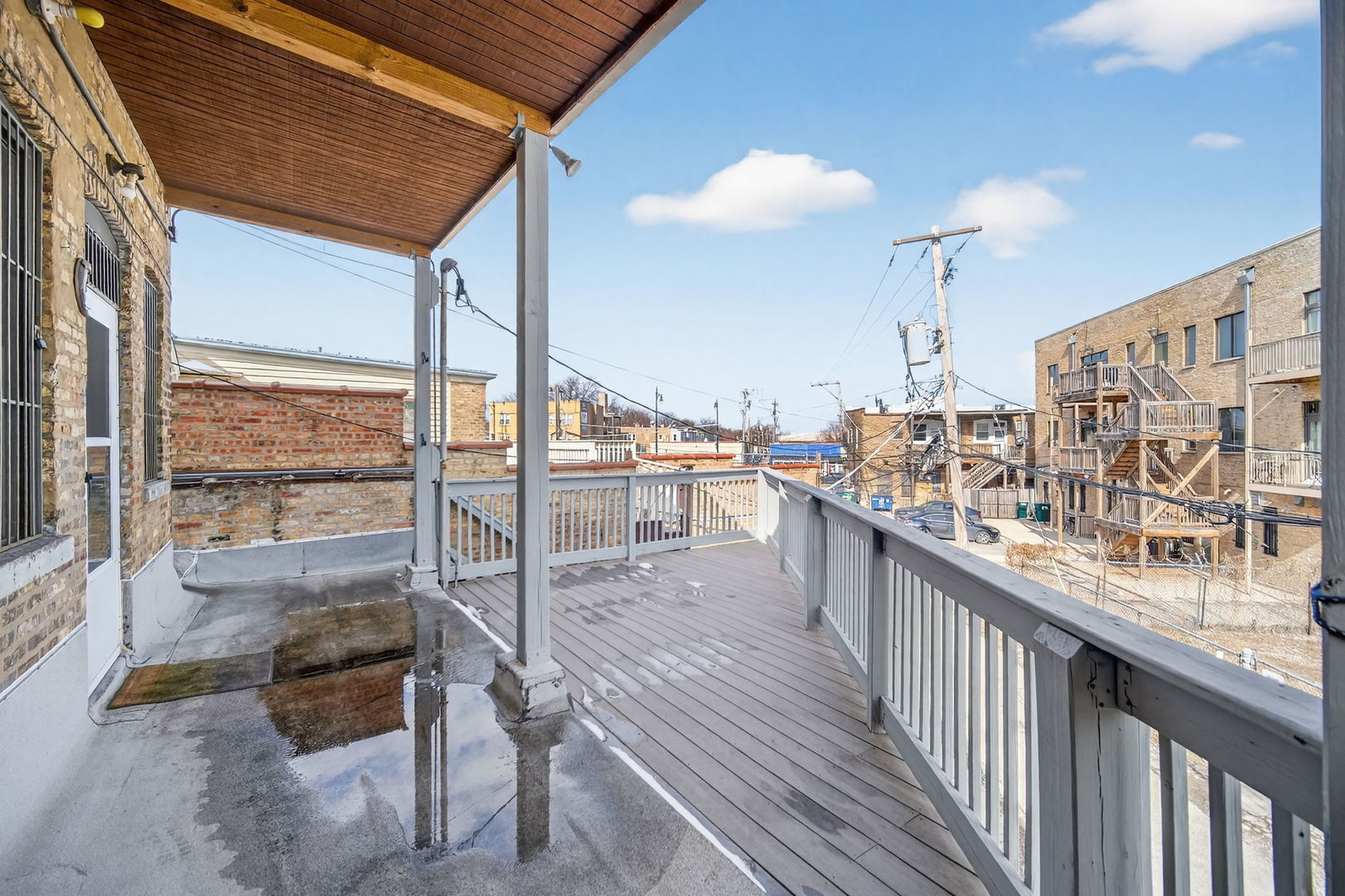 4369 North Elston Avenue Chicago, IL 60641 - Photo 42 of 43 a view of balcony with seating space