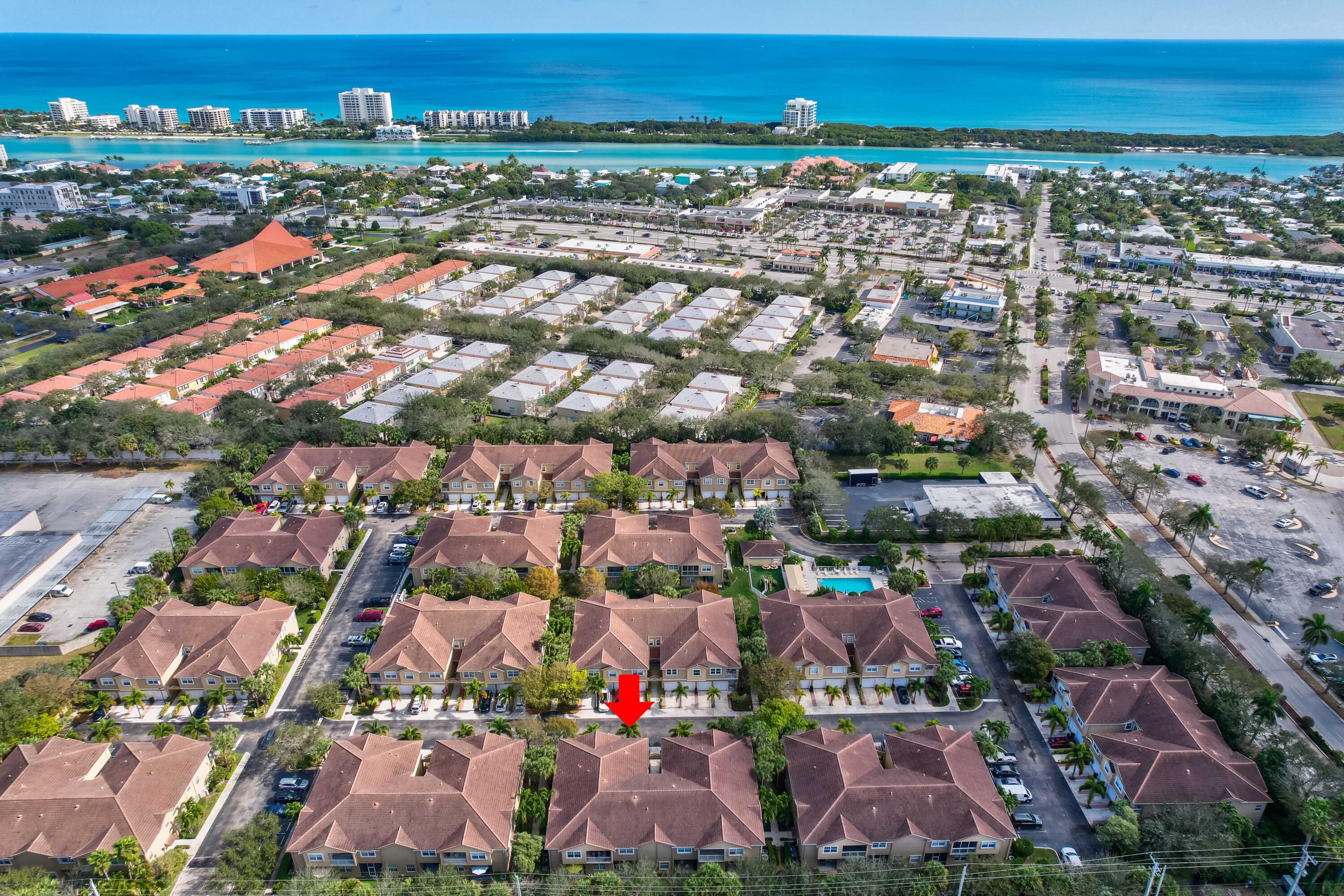 115 Lighthouse Circle, Unit B Tequesta, FL 33469 - Photo 2 of 42 an aerial view of a city