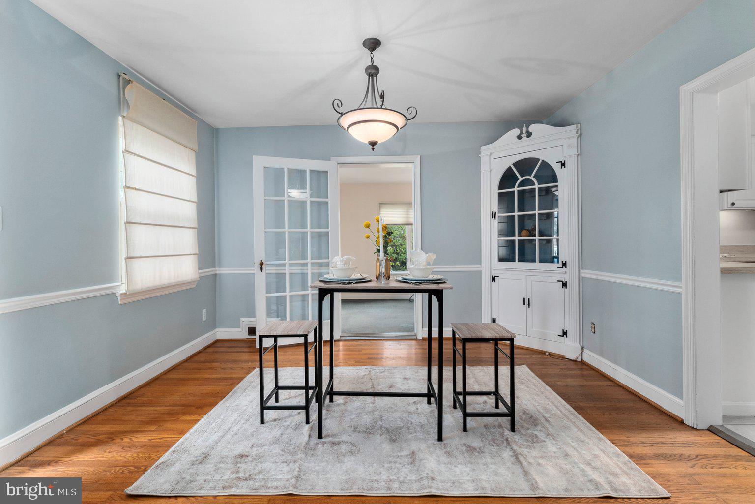41 Tanglewood Road Baltimore, MD 21228 - Photo 13 of 35 Formal DR area with built-in unit + french door