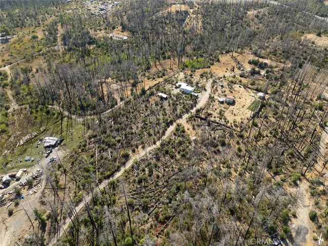 a city view with houses and trees
