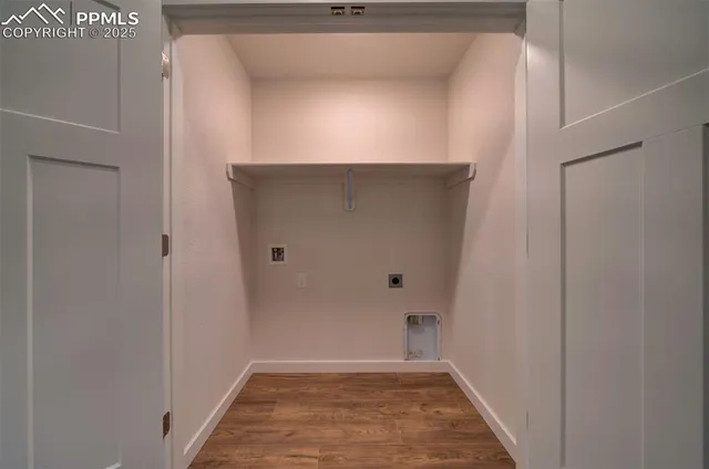 a view of hallway with window