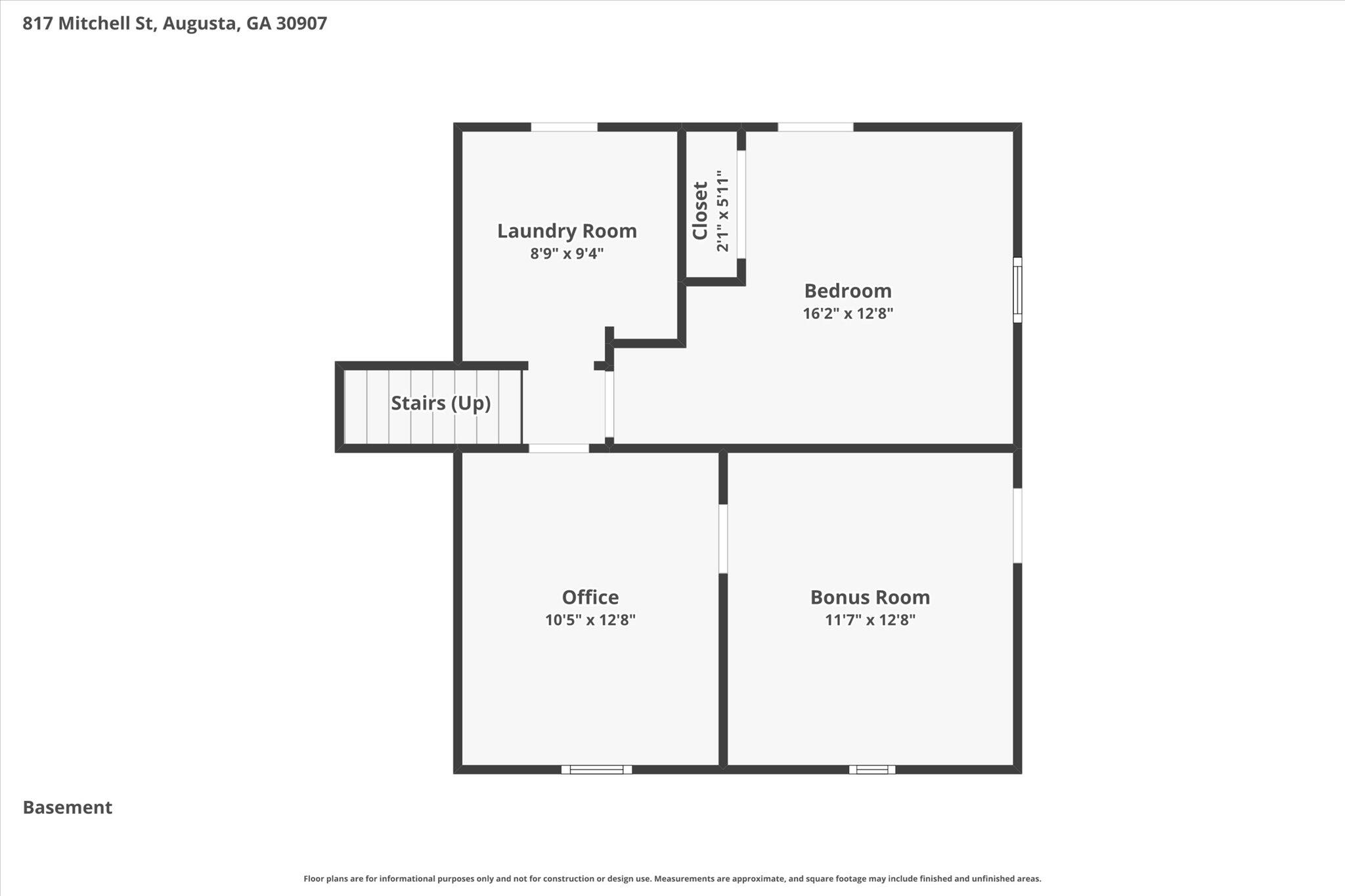 817 Mitchell Street Augusta, GA 30907 - Photo 45 of 47 Lower Level