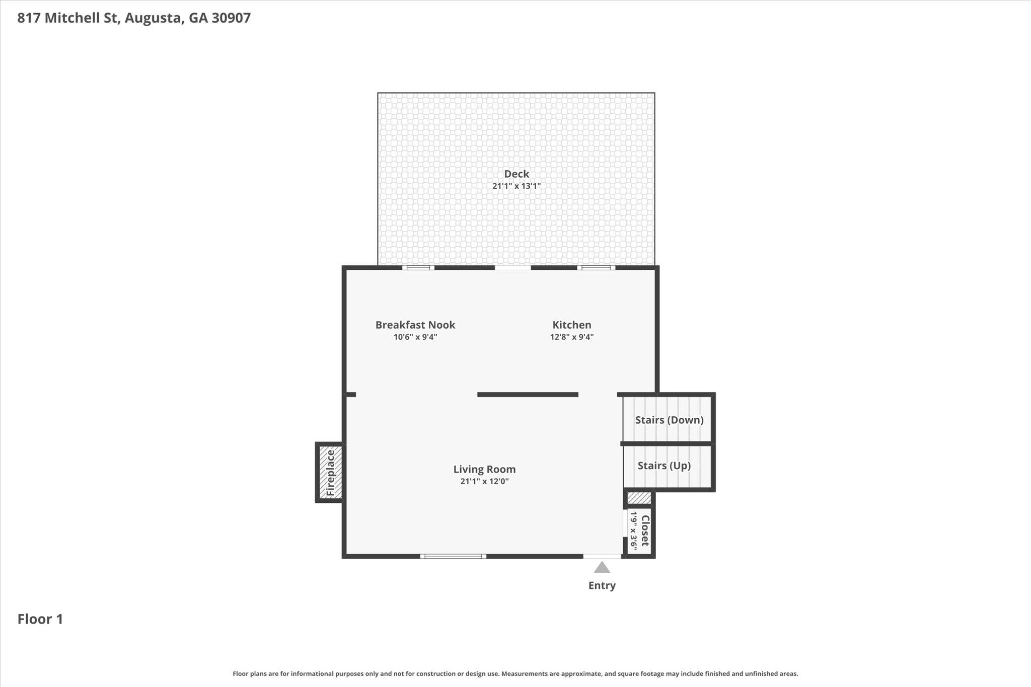 817 Mitchell Street Augusta, GA 30907 - Photo 47 of 47 Main Level