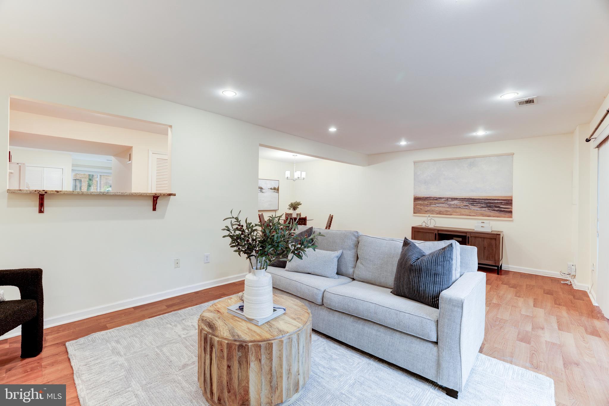11102 Saffold Way Reston, VA 20190 - Photo 16 of 27 a living room with furniture and a potted plant