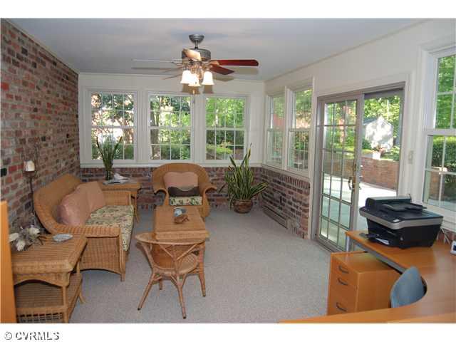 3919 Cresthill Road Chester, VA 23831 - Photo 6 of 7 Porch - Wonderful Sun Room overlooking patio & rear garden