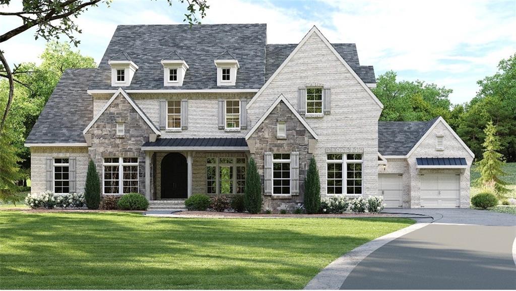 5571 Shadburn Ferry Road Buford, GA 30518 - Photo 1 of 4 front view of a house with a yard