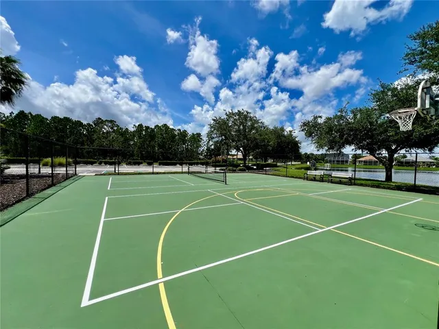 a view of a tennis court
