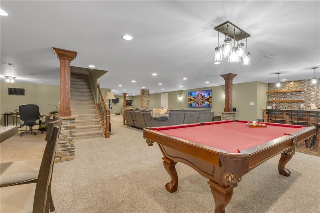 125 James Drive Beaver, PA 15009 - Photo 17 of 40 a room with table tennis table