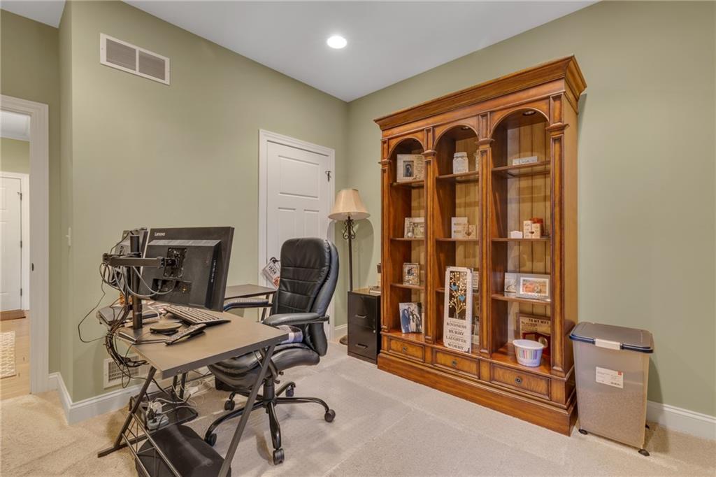 125 James Drive Beaver, PA 15009 - Photo 25 of 40 a view of a workspace with furniture and a window