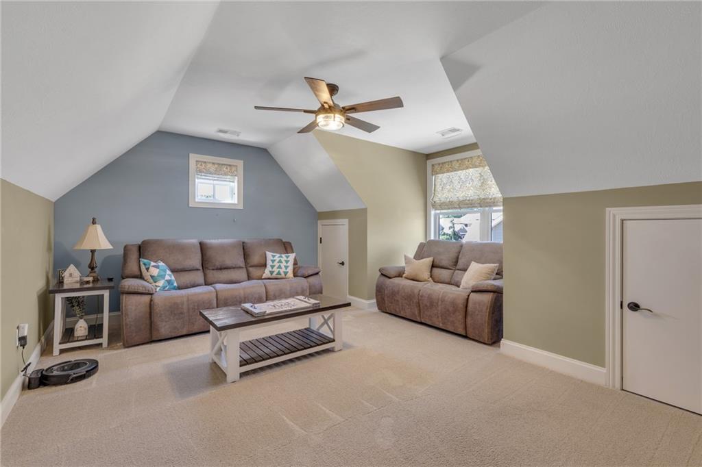 125 James Drive Beaver, PA 15009 - Photo 27 of 40 a living room with furniture and a ceiling fan